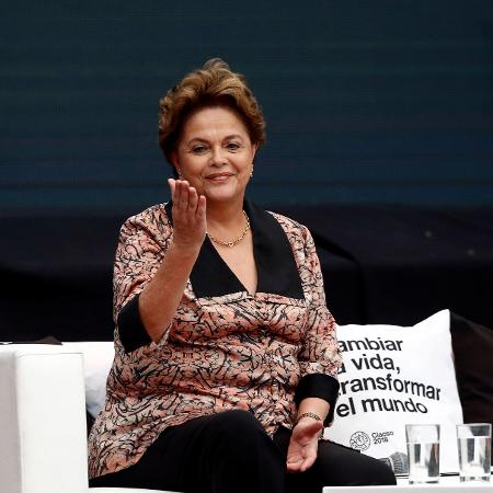 19.nov.2018 - A ex-presidente Dilma Rousseff (PT) - Martin Acosta/Reuters