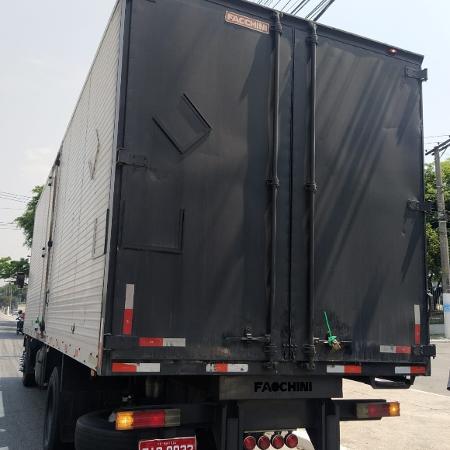 Motorista do caminhão foi preso ao simular roubo e tentar fingir próprio sequestro - Divulgação/Polícia Militar de São Paulo