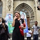15 out. 2020 - Joice Hasselmann (PSL) participa de Missa de Ação de Graças pelo Dia dos Professores na Catedral da Sé, no centro de São Paulo - ROBERTO CASIMIRO/FOTOARENA/ESTADÃO CONTEÚDO