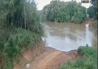 Vídeo: Carro não para, cai em rio, e mulher morre no Rio Grande do Sul - Reprodução