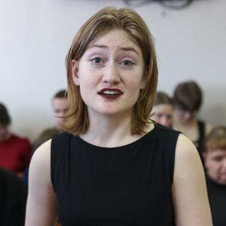 A ativista Darya Kozyreva
