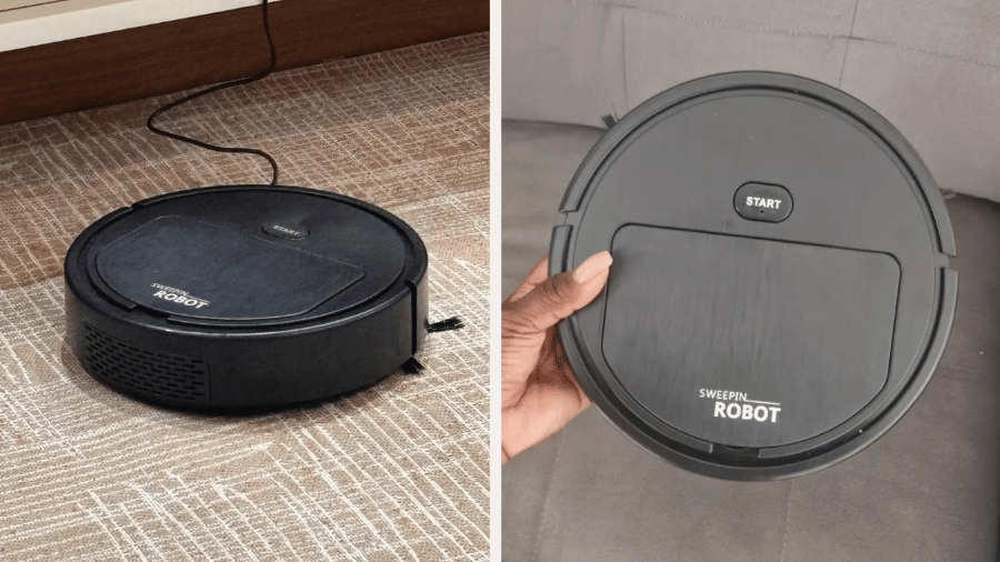 Aspirador robô registrou 7.800 avaliações na Shopee Aspirador robô registrou 7.800 avaliações na Shopee