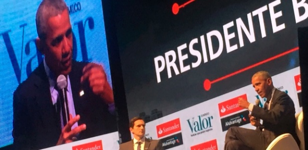 5.out.2017 - Ex-presidente dos EUA Barack Obama participa de evento em São Paulo - Cristiano Romero/Valor / Agência O Globo