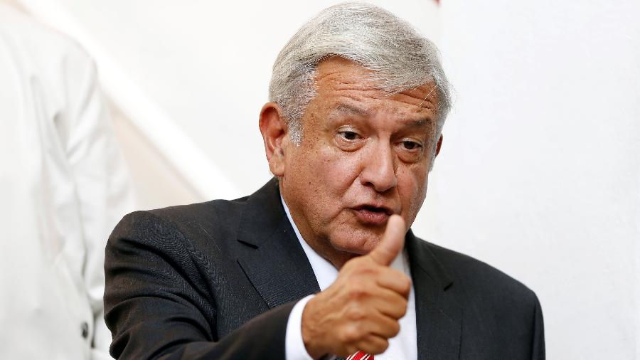 Presidente eleito do México, Andres Manuel Lopez Obrador  - Gustavo Graf/Reuters
