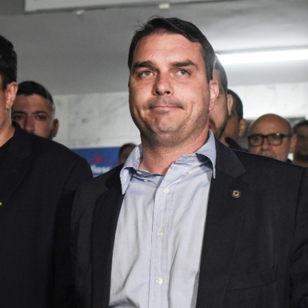 6.set.2018 - Flavio Bolsonaro - Fabio Teixiera/AFP