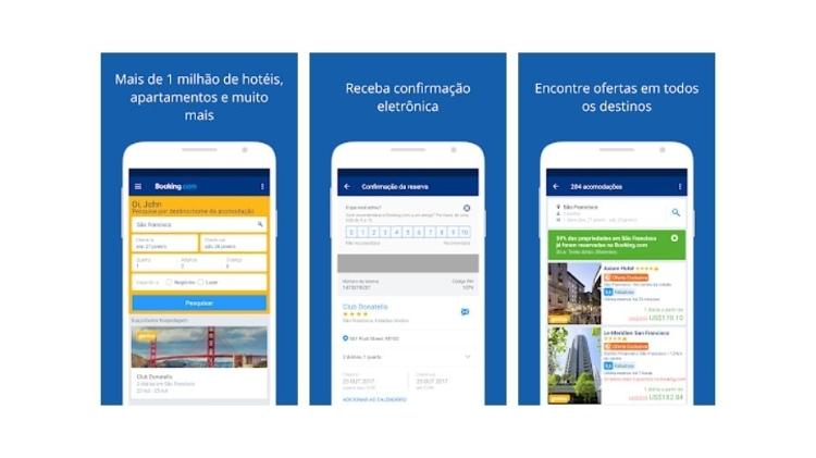 Aplicativos para ajudar na viagem: Booking - Reprodução - Reprodução