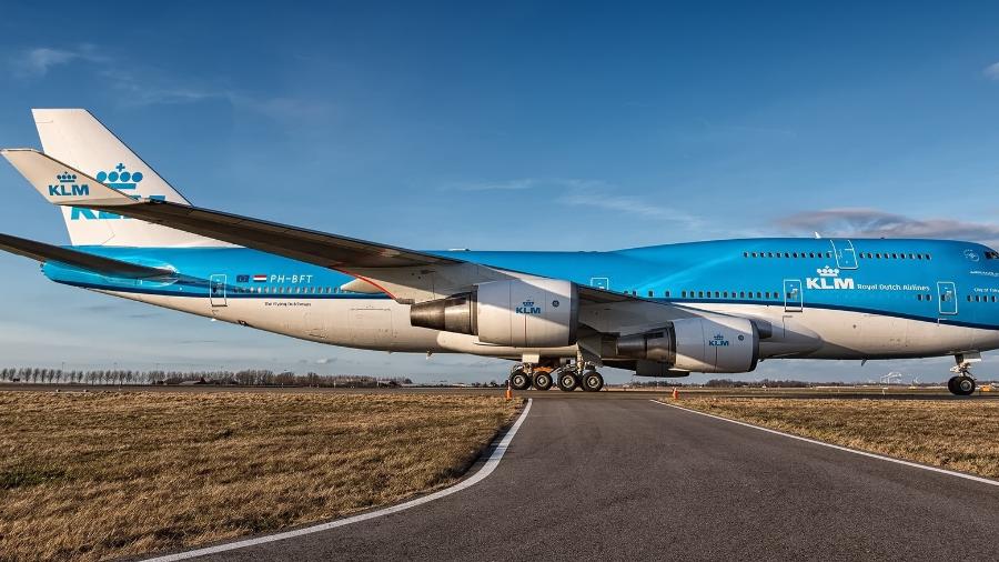 Boeing 747 da KLM - Divulgação