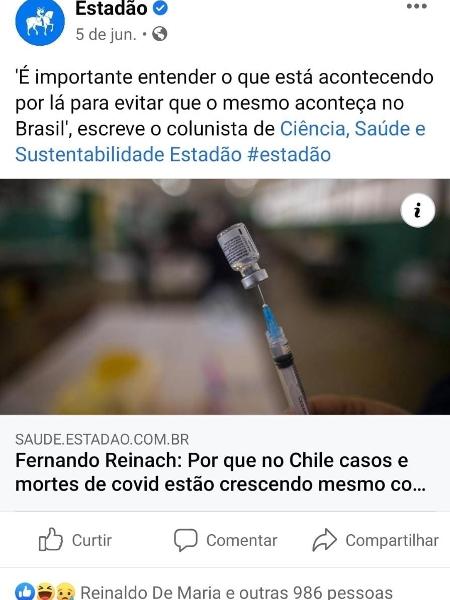 facebook-bolsonaristas - Reprodução/Facebook - Reprodução/Facebook