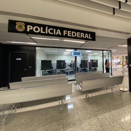 Instalações da Polícia Federal no Aeroporto Internacional Tom Jobim, no Galeão - Divulgação/ Polícia Federal