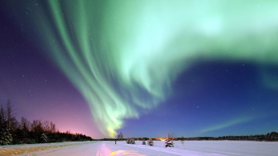 O fenômeno da Aurora Boreal, como visto no Alasca em 2014 - kamilgrygo/Pixabay