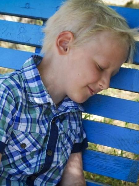 Egor Kravtsov, eight-year-old Ukrainian - EKATERINA KLOCHKO/AFP - EKATERINA KLOCHKO/AFP