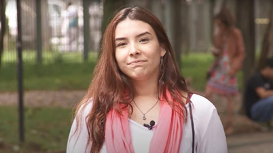 Alicia Dudy Müller Veiga é acusada de desviar R$ 927 mil da formatura de colegas estudantes de medicina - Reprodução/YouTube