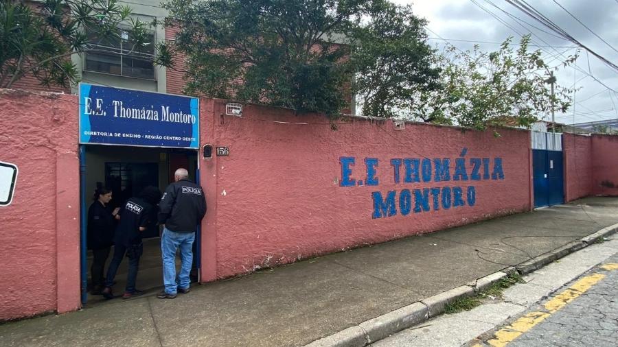 Escola Estadual Thomázia Monteiro permanecerá fechada nesta terça-feira, segundo o secretário de Educação  - Herculano Barreto Filho/UOL