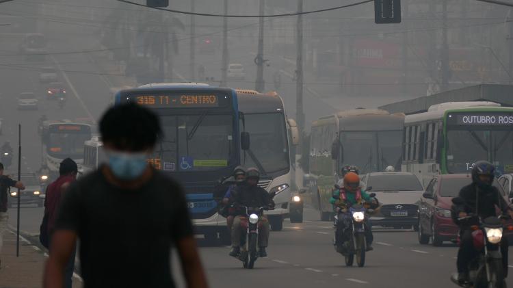 Manaus é uma das piores cidades do mundo para se respirar, segundo o World Air Quality Index