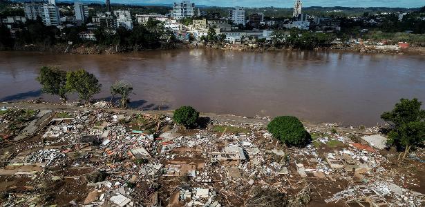 Prejuízo por enchentes em cidades do RS ultrapassa R$ 10 bi, diz entidade
