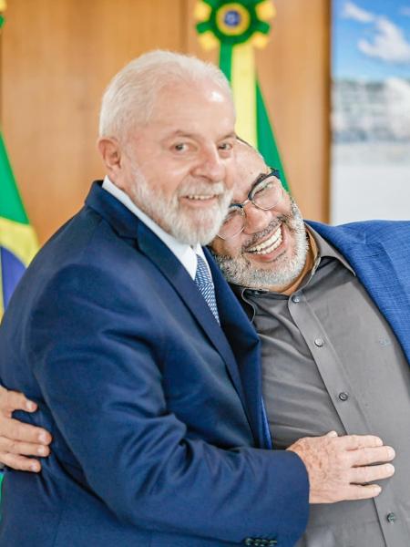 Lula e Cafu Cesar, candidato a vice-prefeito de Hortolândia