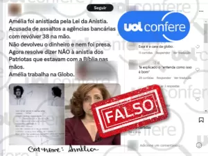 Miriam Leitão não foi presa durante ditadura militar por assaltar banco