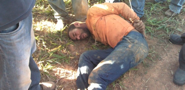 Jairo Lopes, 42, foi preso na zona rural de Joaquim Felício (MG) na manhã desta quarta-feira (8) pela Polícia Militar - Polícia Militar de MG/Divulgação