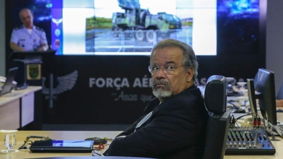 27.nov.2018 - Raul Jungmann, ministro da Segurança Pública, em evento da Força Aérea - Antonio Cruz/Agência Brasil