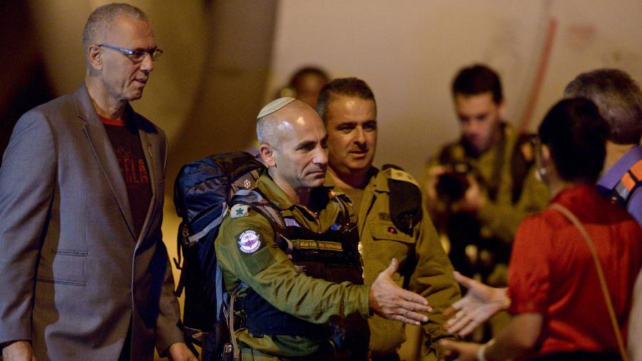 Avião israelense pousa em aeroporto de Confins para ajudar nas buscas em Brumadinho - Fred Magno/O Tempo