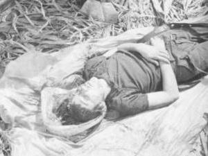 Corpo de militante morto pelo Exército no Araguaia, no Pará - Arquivo Nacional