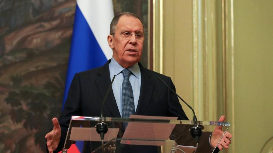 Ministro russo Sergei Lavrov falou sobre o risco de uma Terceira Guerra Mundial: "O perigo é sério, real. Não pode ser subestimado." - REUTERS