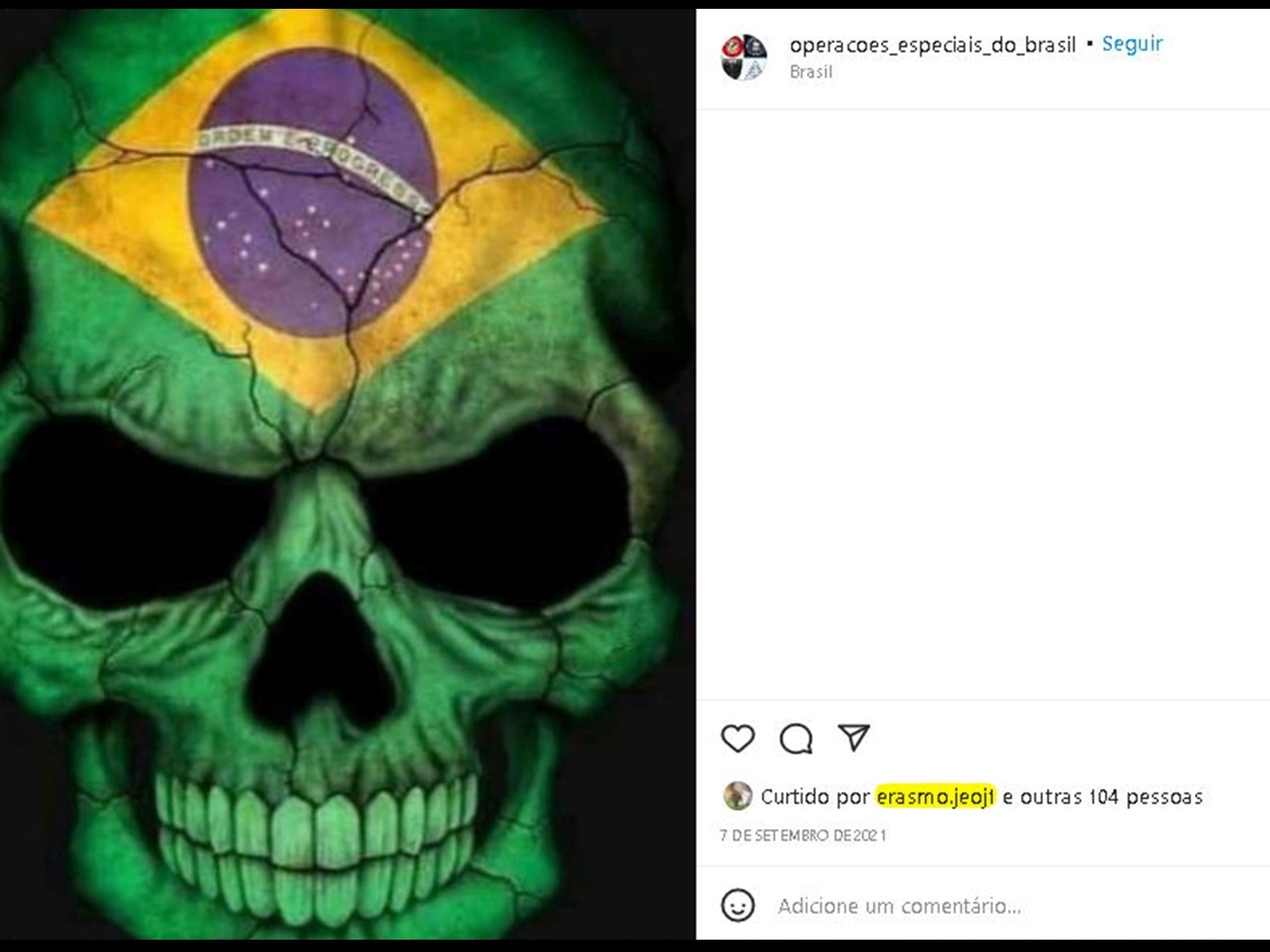 O 7 de Setembro tem o fedor do cadáver insepulto da CPMI das Fake News