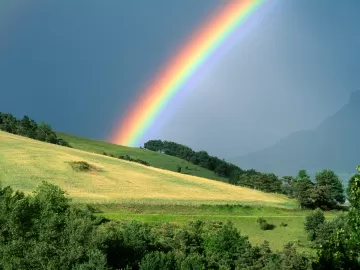 Por que 'todas as cores' do arco-íris não inclui preto, marrom e cinza?