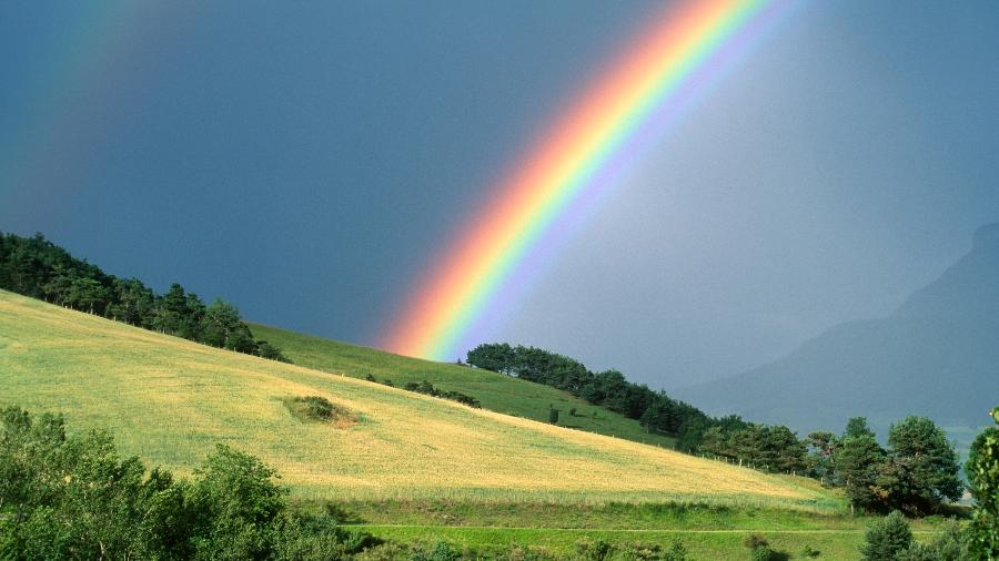 Se o arco-íris conta com todas cores, onde estão cinza, preto e o marrom? - Getty Images