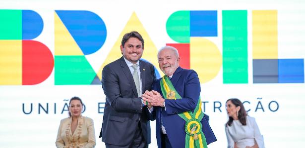 01.01.23 - O presidente Lula dá posse a Juscelino Filho (União Brasil) como ministro das Comunicações