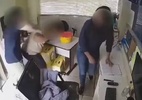 Morador agride zelador de condomínio após discussão por câmera em MT; veja - Reprodução