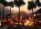 Incêndio na Califórnia: veja antes e depois de locais destruídos pelo fogo - AGUSTIN PAULLIER / AFP