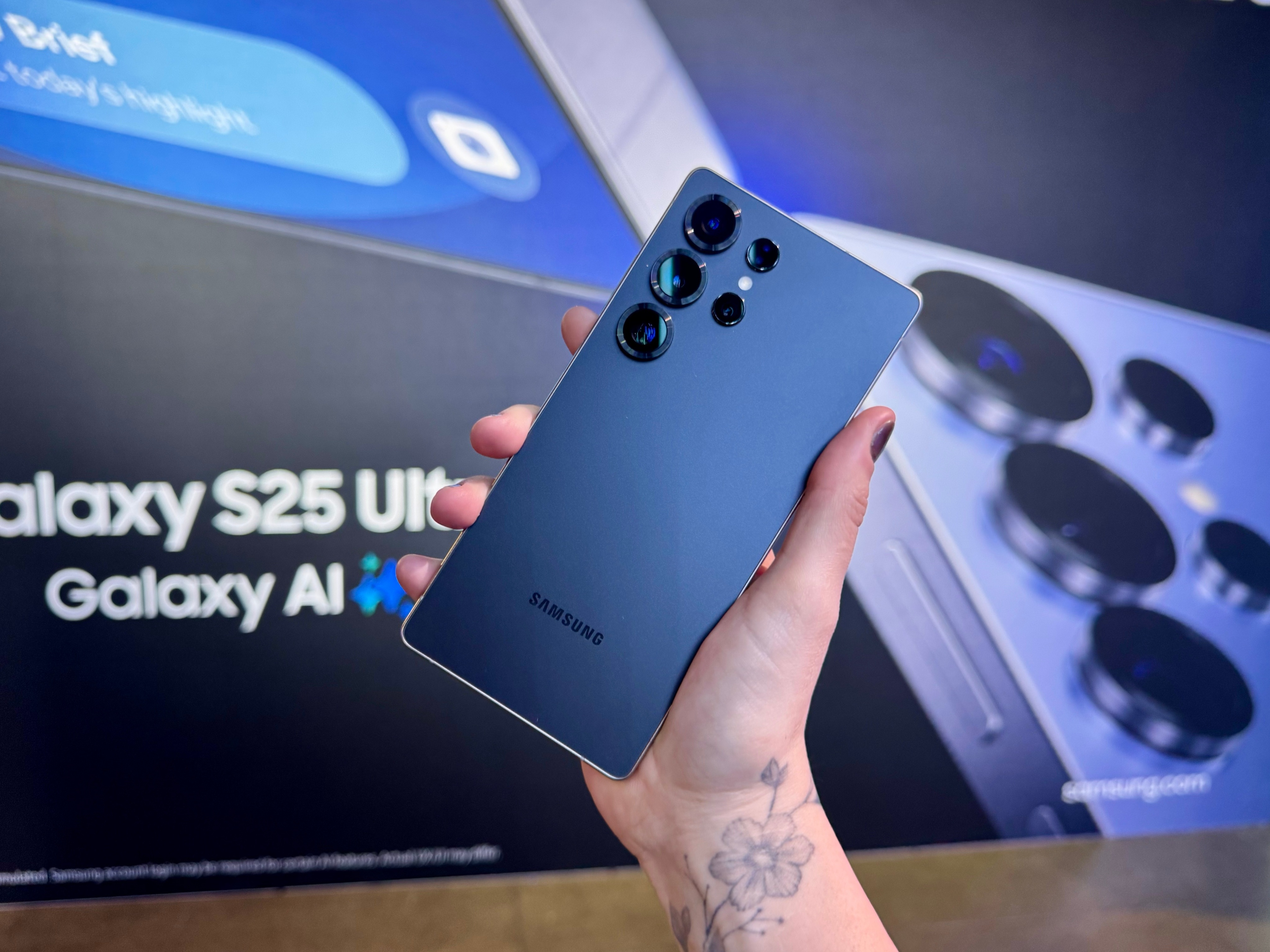 美品 Galaxy S25 Ultra ブルー 256GB Smartphone Samsung Galaxy S25 Ultra 5G 256GB Titânio Azul 12GB RAM