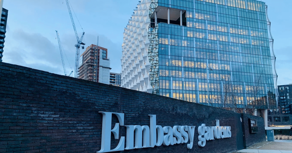 Embaixada dos EUA em Londres - undefined