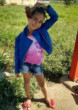 Ana Gabrielle, 6, que desapareceu no sábado - Arquivo pessoal
