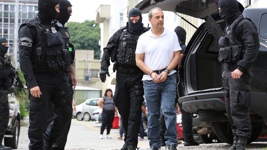 Sergio Cabral está detido na Unidade Prisional da Polícia Militar do Rio de Janeiro desde setembro de 2021 - Giuliano Gomes/PR Press/Estadão Conteúdo