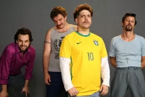 Humoristas do "Choque de Cultura" do canal da "TV Quase" - Reprodução