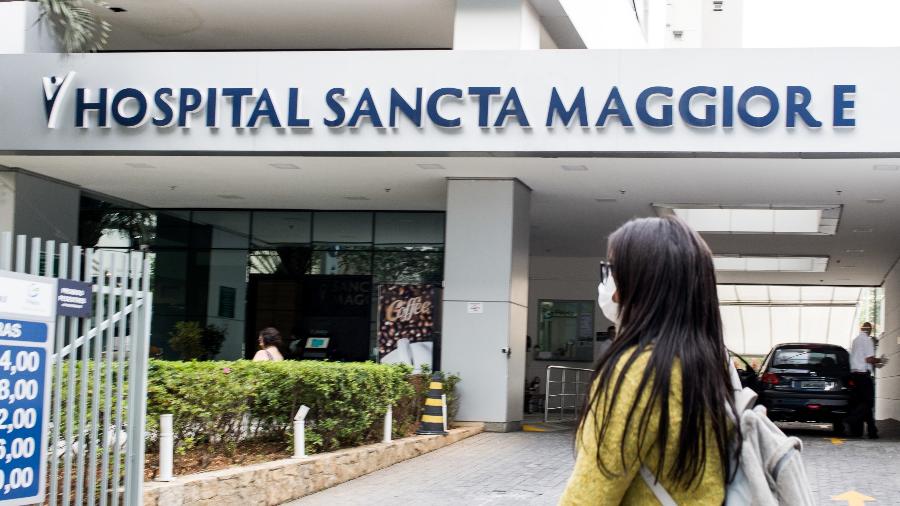 Hospital Sancta Maggiore Paraíso registrou os primeiros óbitos de pacientes infestados pelo novo coronavirus (COVID-19) em São Paulo/SP - Vincent Bosson/Fotoarena/Estadão Conteúdo