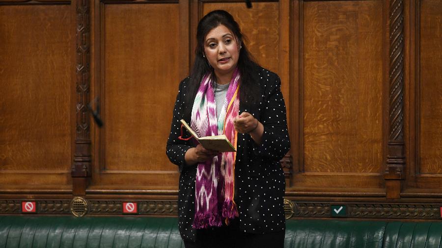 A parlamentar britânica Nusrat Ghani - Jessica Taylor/Parlamento do Reino Unido via Reuters