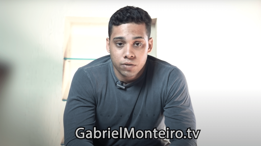 Vereador Gabriel Monteiro (PL) em seu canal na internet após desmonetização no YouTube - Reprodução