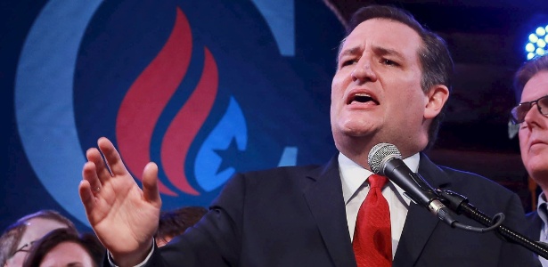 O pré-candidato republicano Ted Cruz