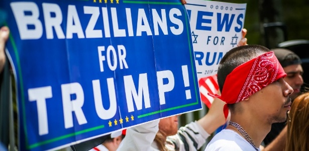 Ato Pro Trump Tem Confusao E 4 Detidos Na Paulista 29 10 2016 Uol Noticias