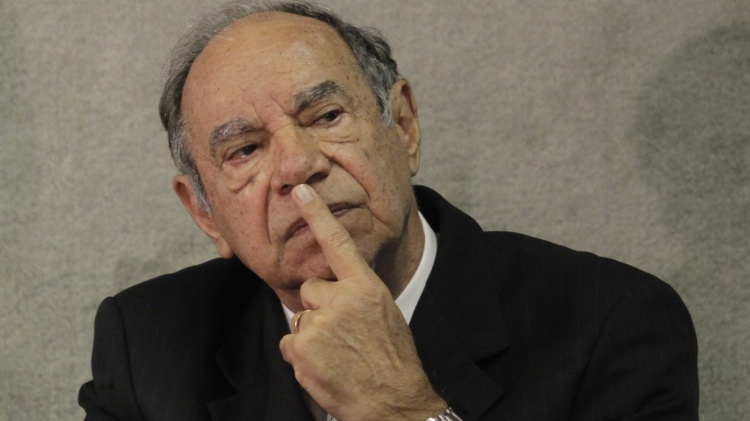 O coronel Carlos Alberto Brilhante Ustra em 2013 - Sérgio Lima/Folhapress