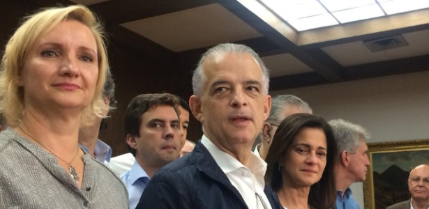 Márcio França (PSB) discursa após ser confirmada derrota no segundo turno