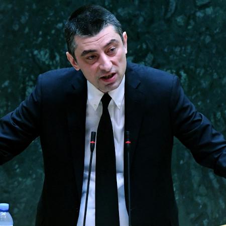 8.set.2019 -  Giorgi Gakharia renunciou ao posto de primeiro-ministro da Geórgia - Vano Shlamov/AFP