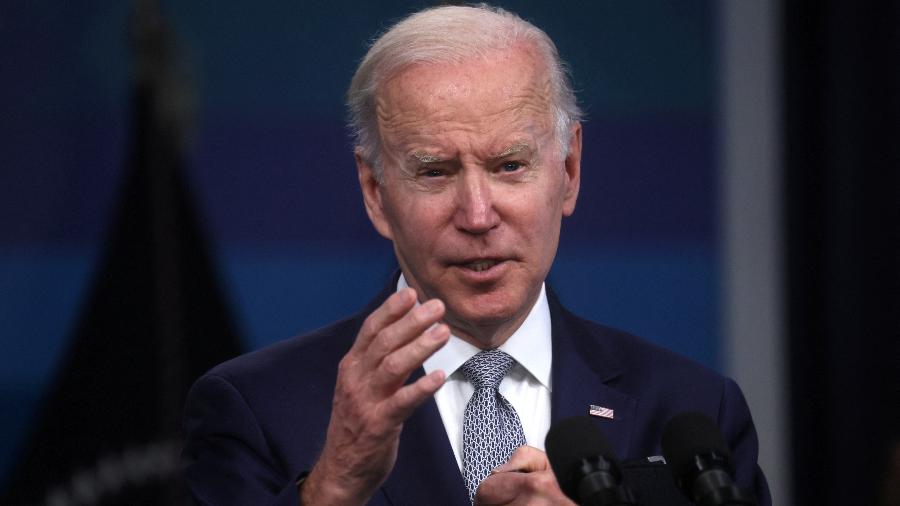 Presidente dos EUA, Joe Biden, anunciou que 12 países aderiram ao Quadro Econômico Indo-Pacífico, um novo pacto comercial que pretende aproximar Washington de economias asiáticas - REUTERS/Leah Millis
