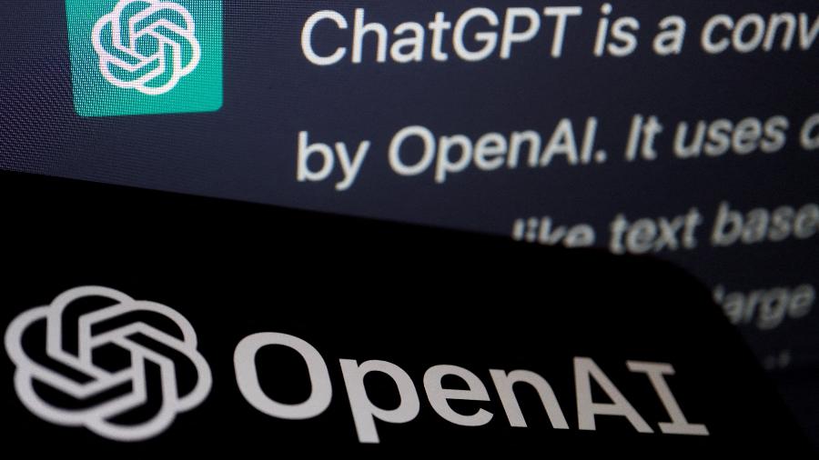 Logotipo da OpenAI, desenvolvedora do chatbot ChatGPT - Florence Lo/Ilustração/Reuters