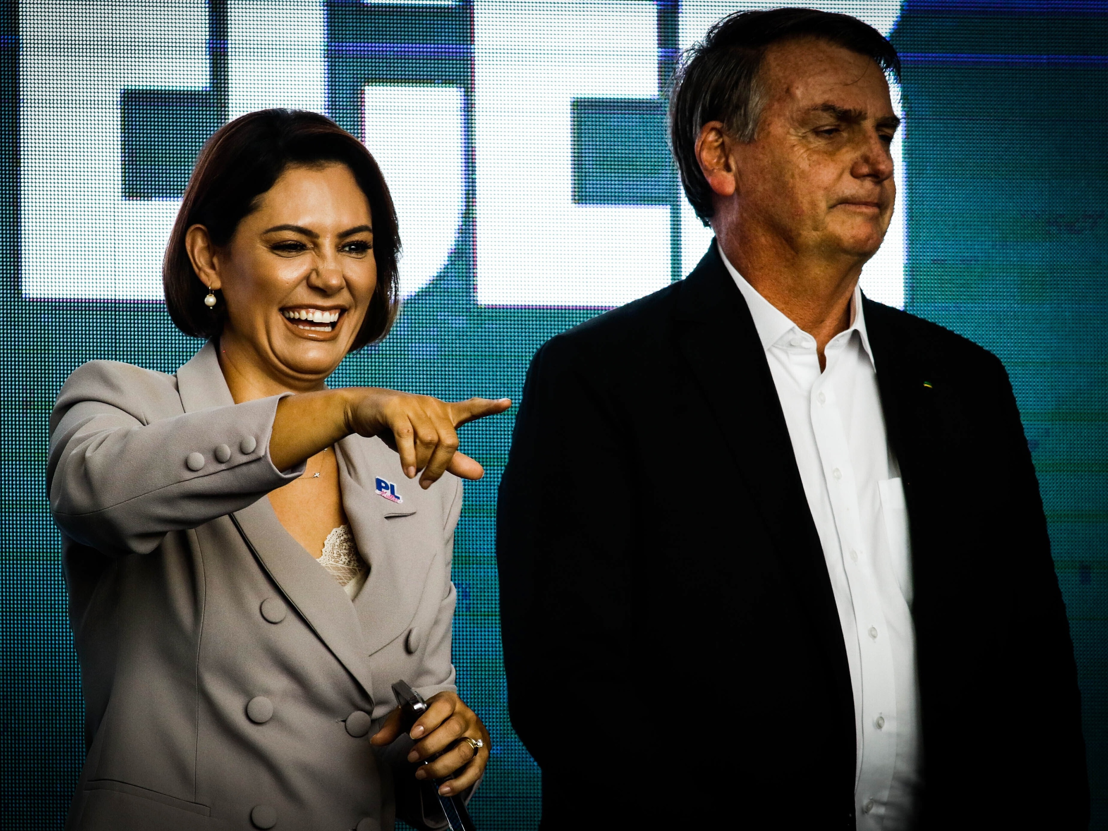 Bolsonaro e Michelle passam tarde em rancho com deputados do PL