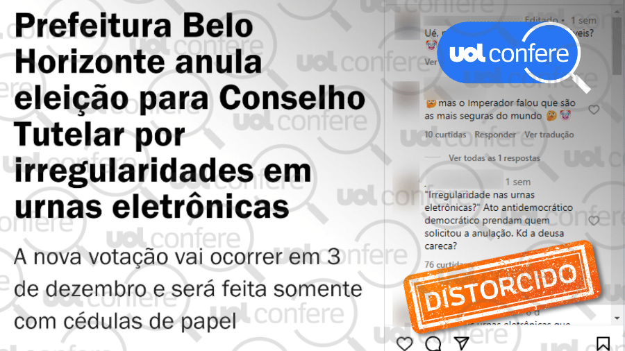 17.out.2023 - O sistema eletrônico foi disponibilizado pela Prodabel (Empresa de Informática e Informação do Município de Belo Horizonte)