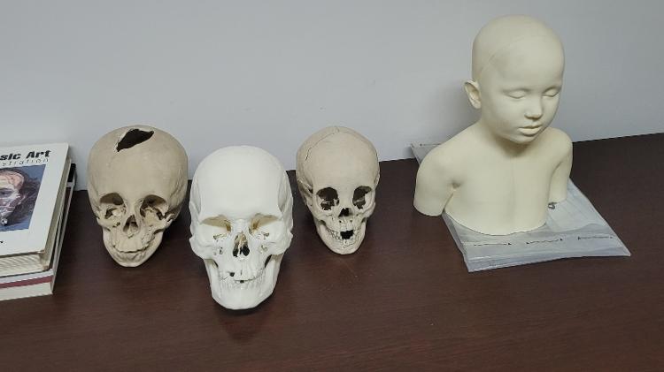 Moldes em 3D ajudam a constituir imagem e face de suspeitos e vítimas Moldes em 3D ajudam a constituir imagem e face de suspeitos e vítimas